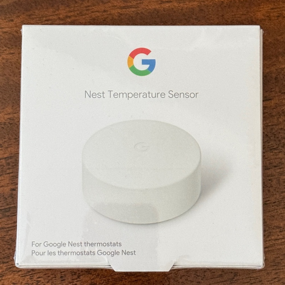 Google NEST Temperature Sensor NEW Factory Sealed